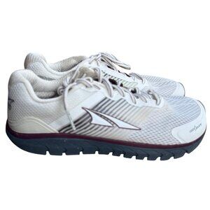Altra Provision Women's Size 10 Running Shoes White/Burgundy Mesh